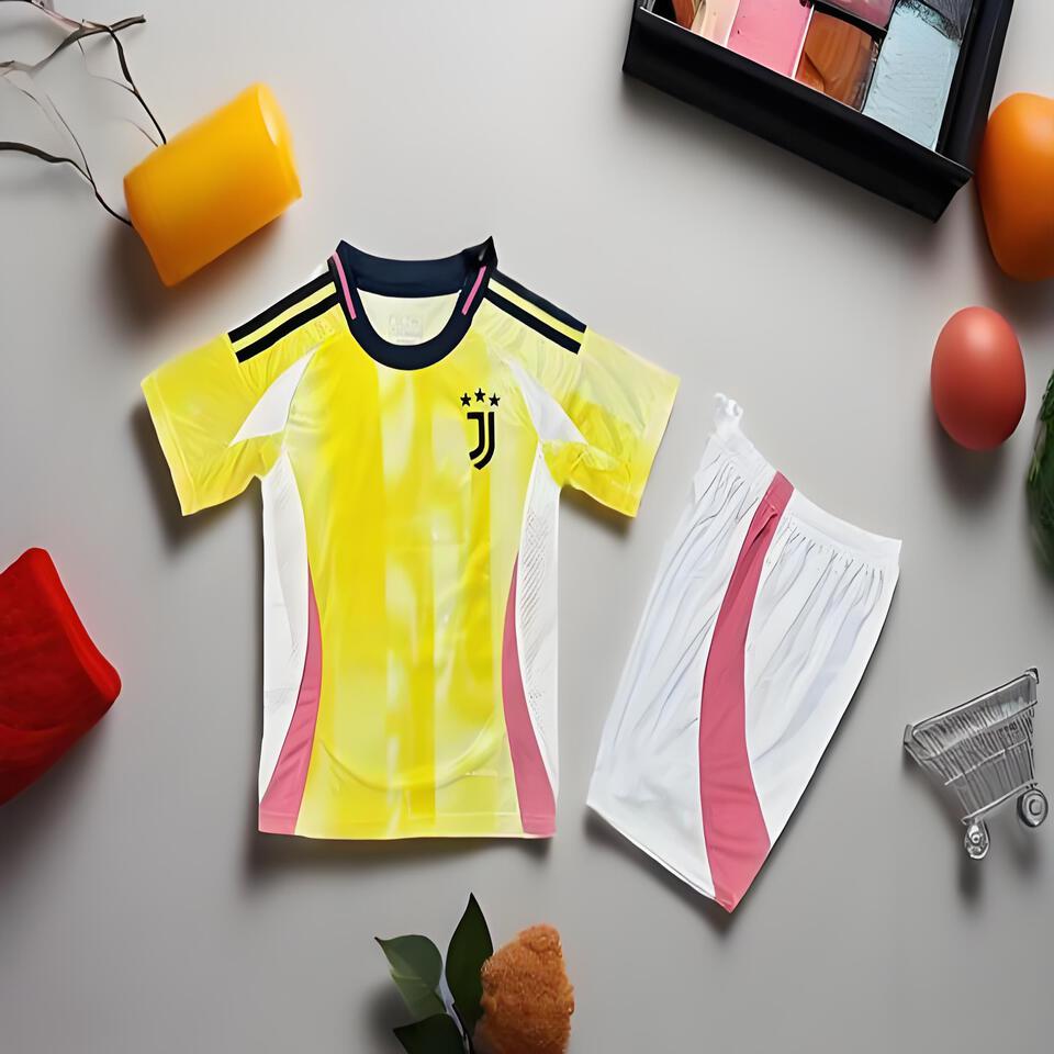 Juve Yellow Football Jersey | Official Juventus Soccer Kit