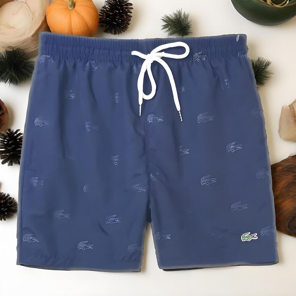 Lacoste Men's Classic Navy Shorts | Casual Cotton French Terry Shorts