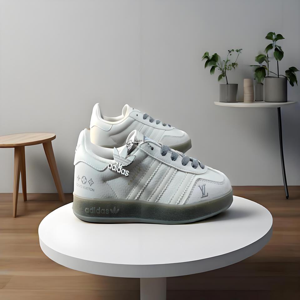 Louis Vuitton adidas Gazelle Off White | Retro Sneakers