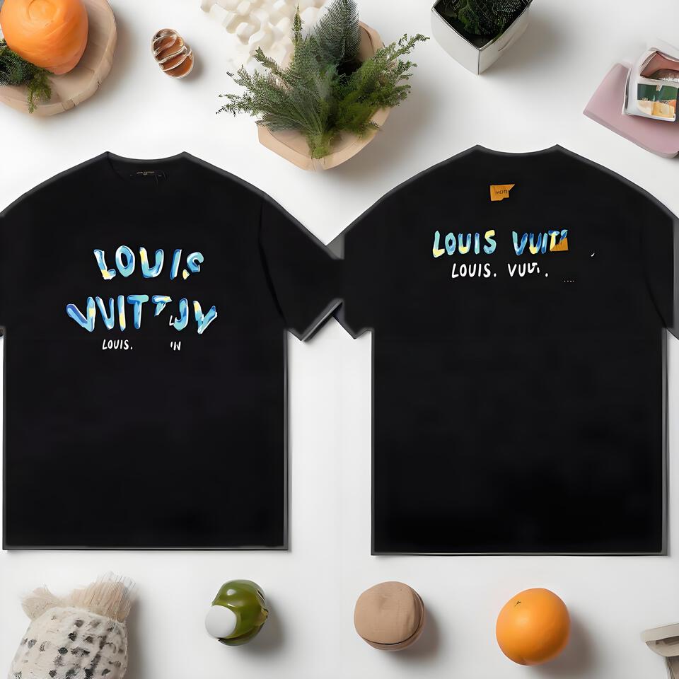 Louis Vuitton Graffiti Cotton Oversized T-Shirt