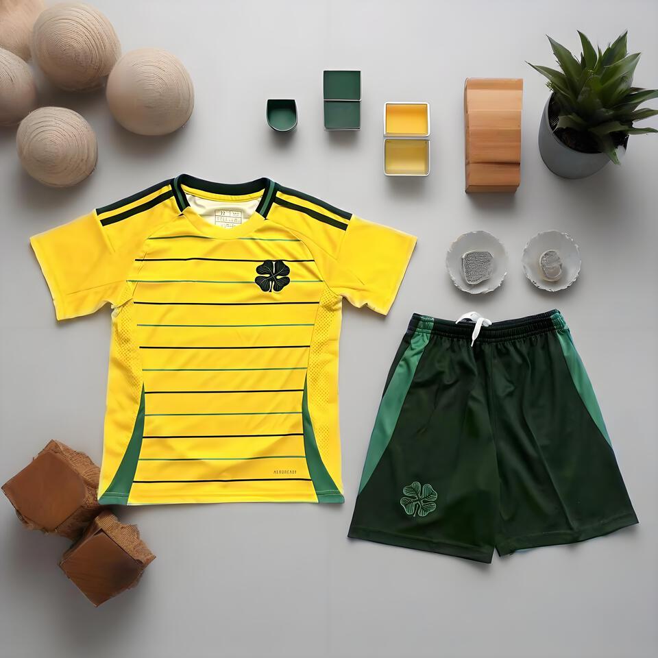 Lucky Clover Tracksuit Men Women Yellow Black Green Breathable Fashion Sportswear