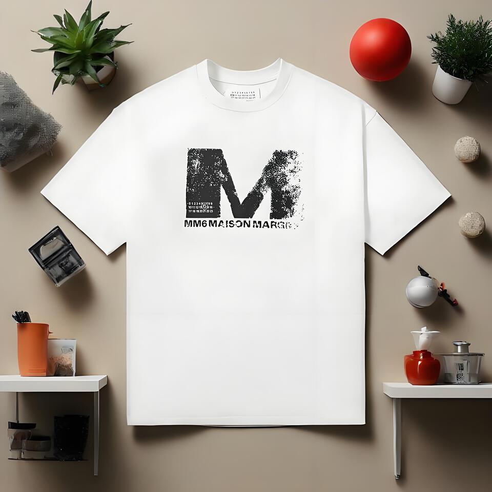 Maison Margiela White Cotton Oversized Short Sleeve T-Shirt