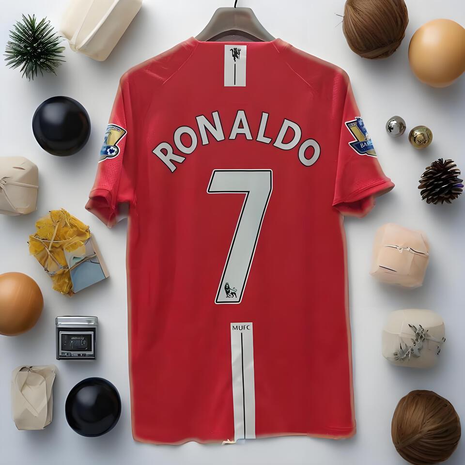 Man Utd CR7 Red Jersey: Authentic Football Shirt for Fans