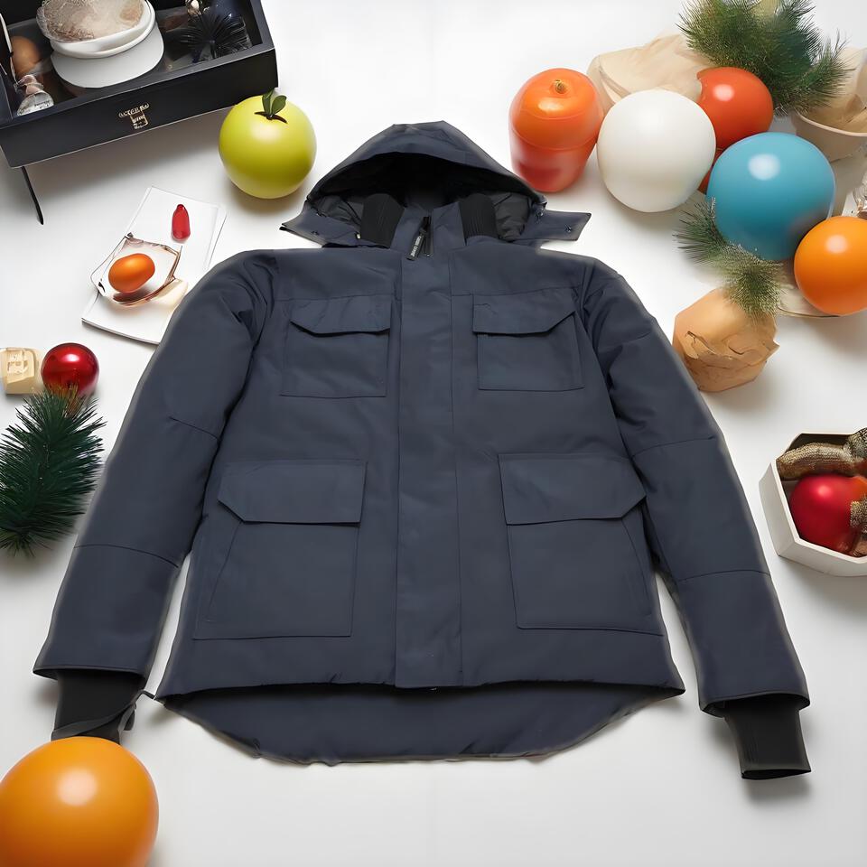 Men's Winter Work Jacket Windproof Warm Loose Fit Coat