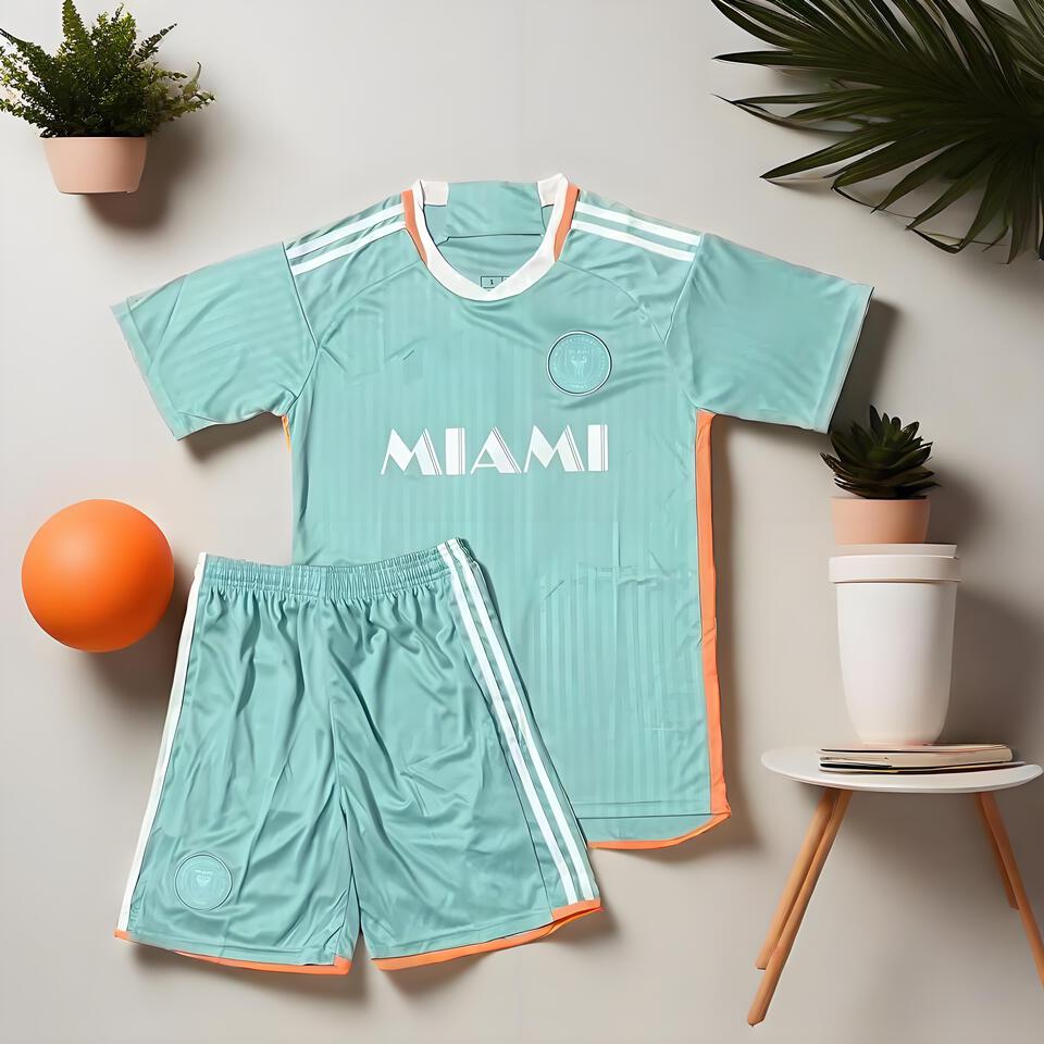 MIAMI Light Green Breathable Sports Set - Men's Athletic Outfit