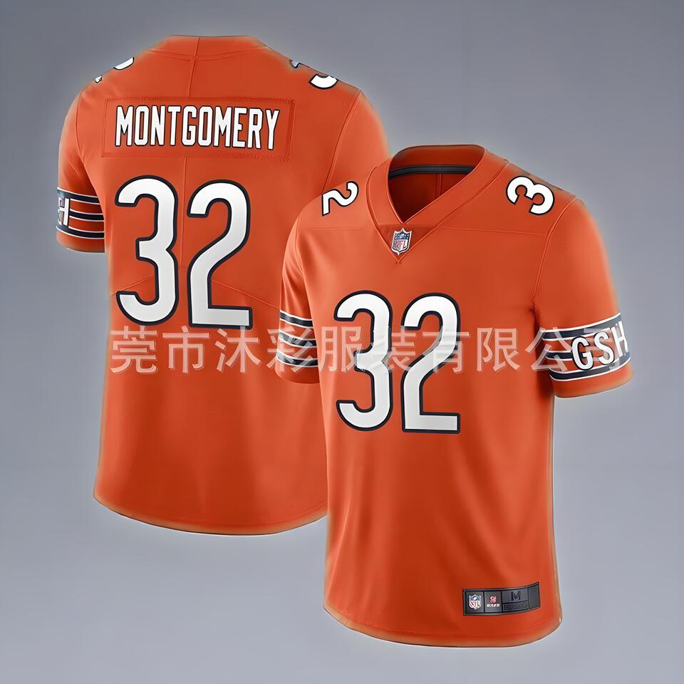 NFL Baltimore Ravens Custom Orange Jersey
