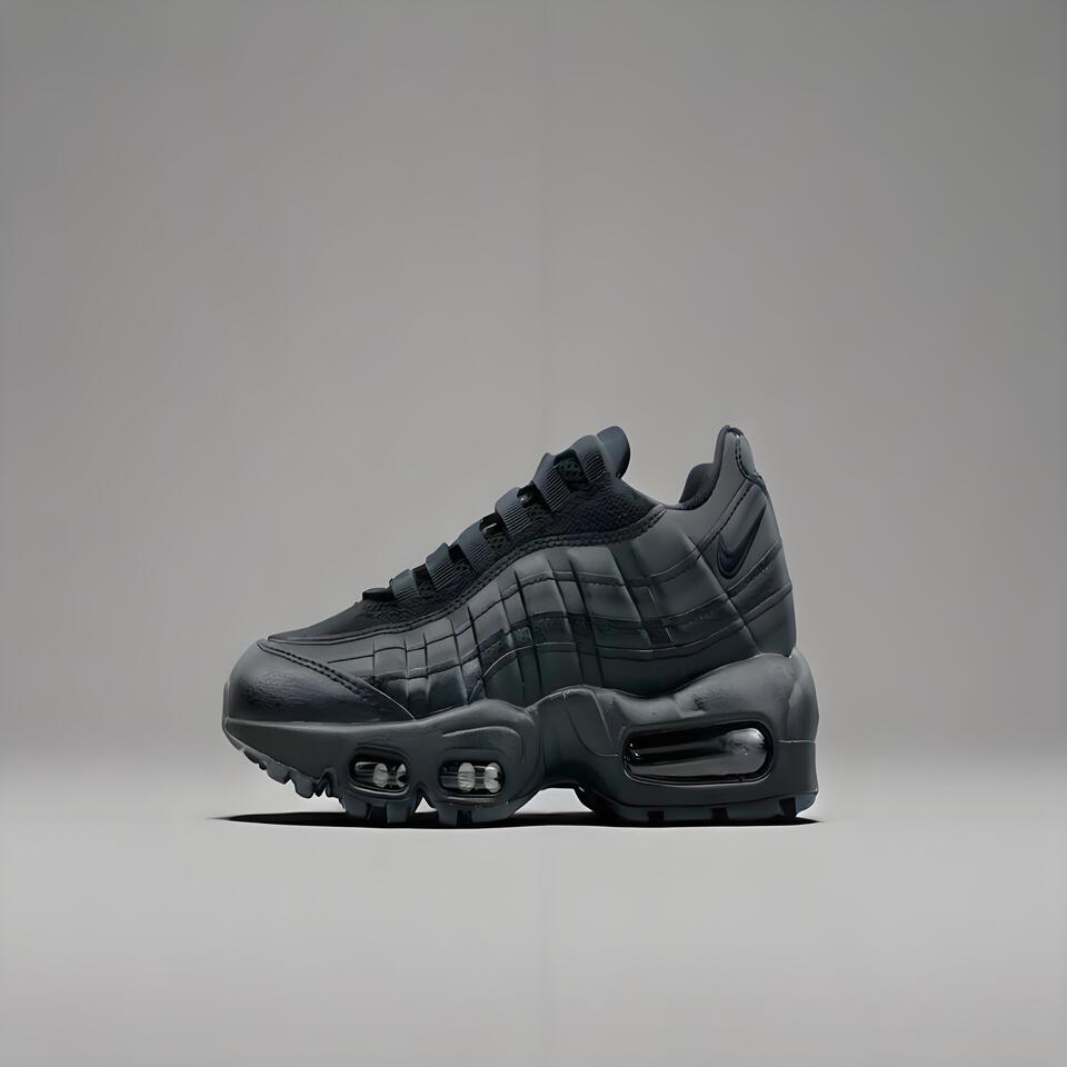 Nike Air Max 95 Triple Black Men's Women's Sneakers