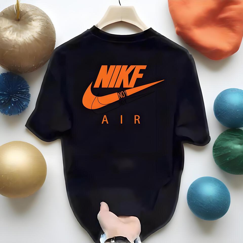 Nike Black Cotton Oversized T-Shirt