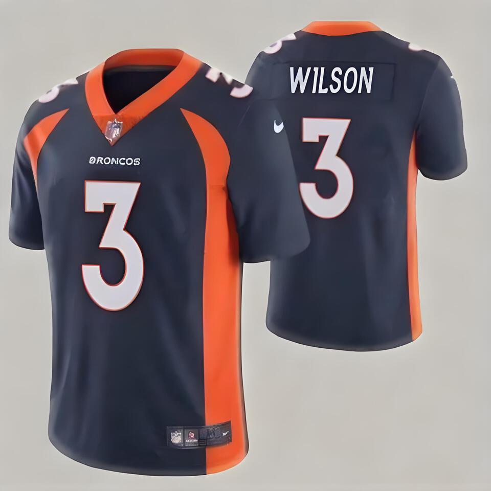 Nike Broncos Football Jersey - Blue & Orange NFL Jersey for Men