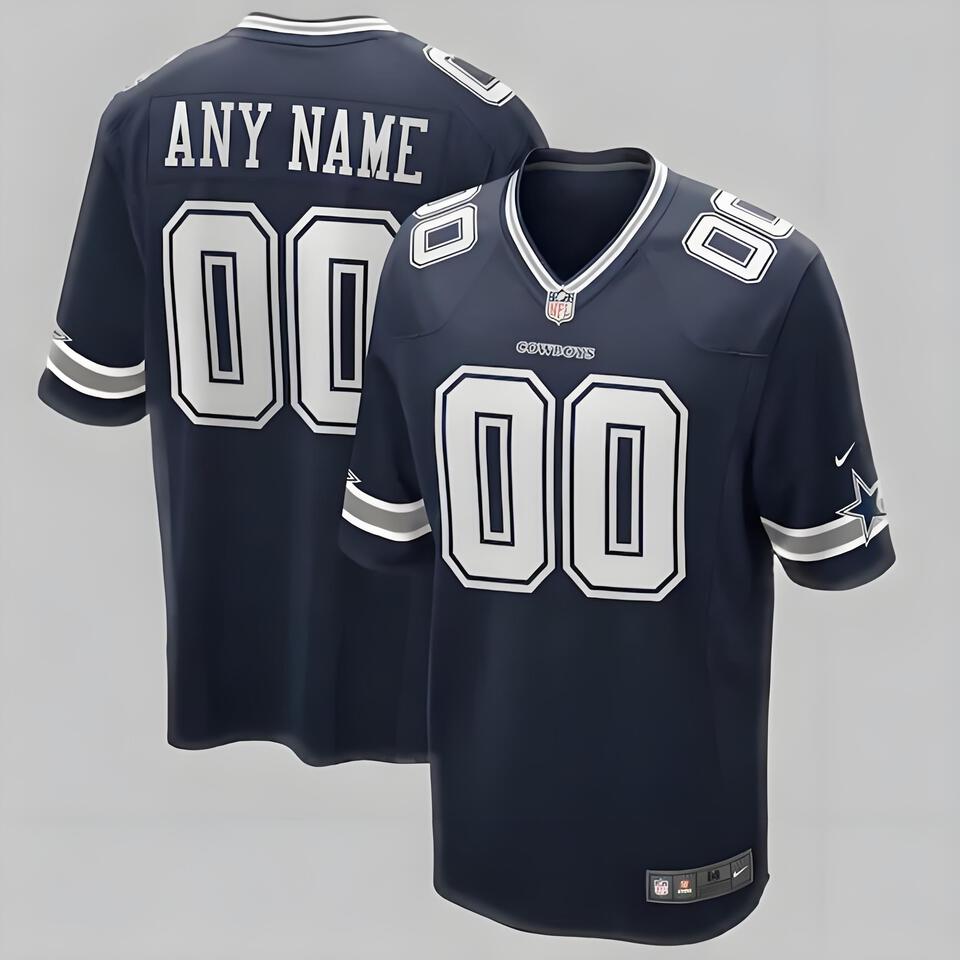 Nike Cowboys Navy Football Jersey, Men's NFL Apparel Sportswear