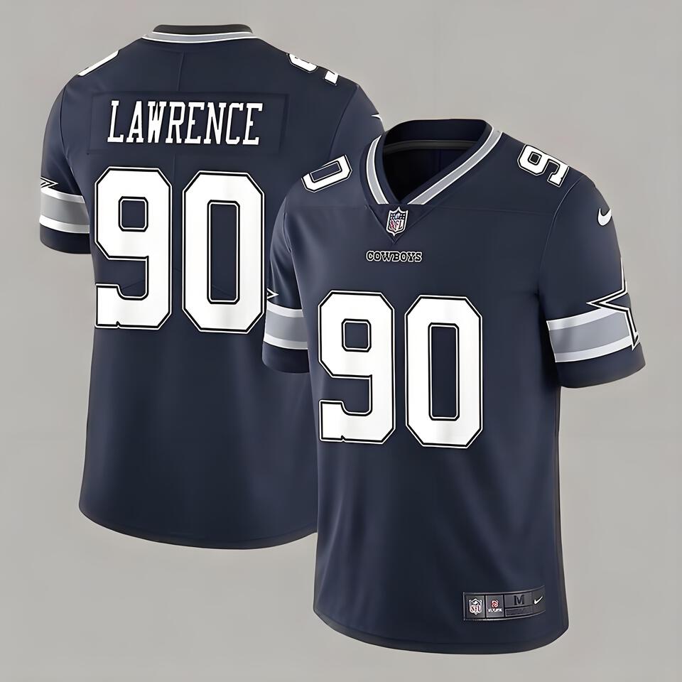 Nike Cowboys Navy Quick Dry Jersey Men's Football Shirt