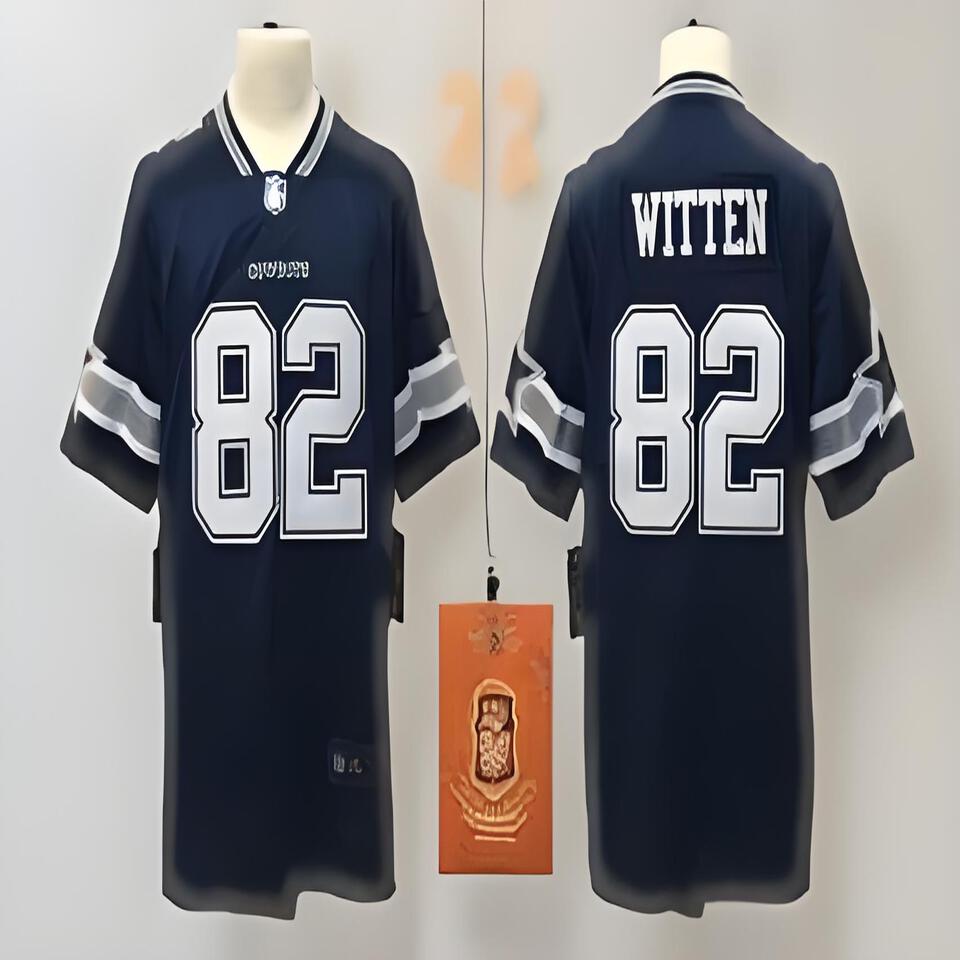 Nike Dallas Cowboys Navy Mitchell & Ness 82 Jersey