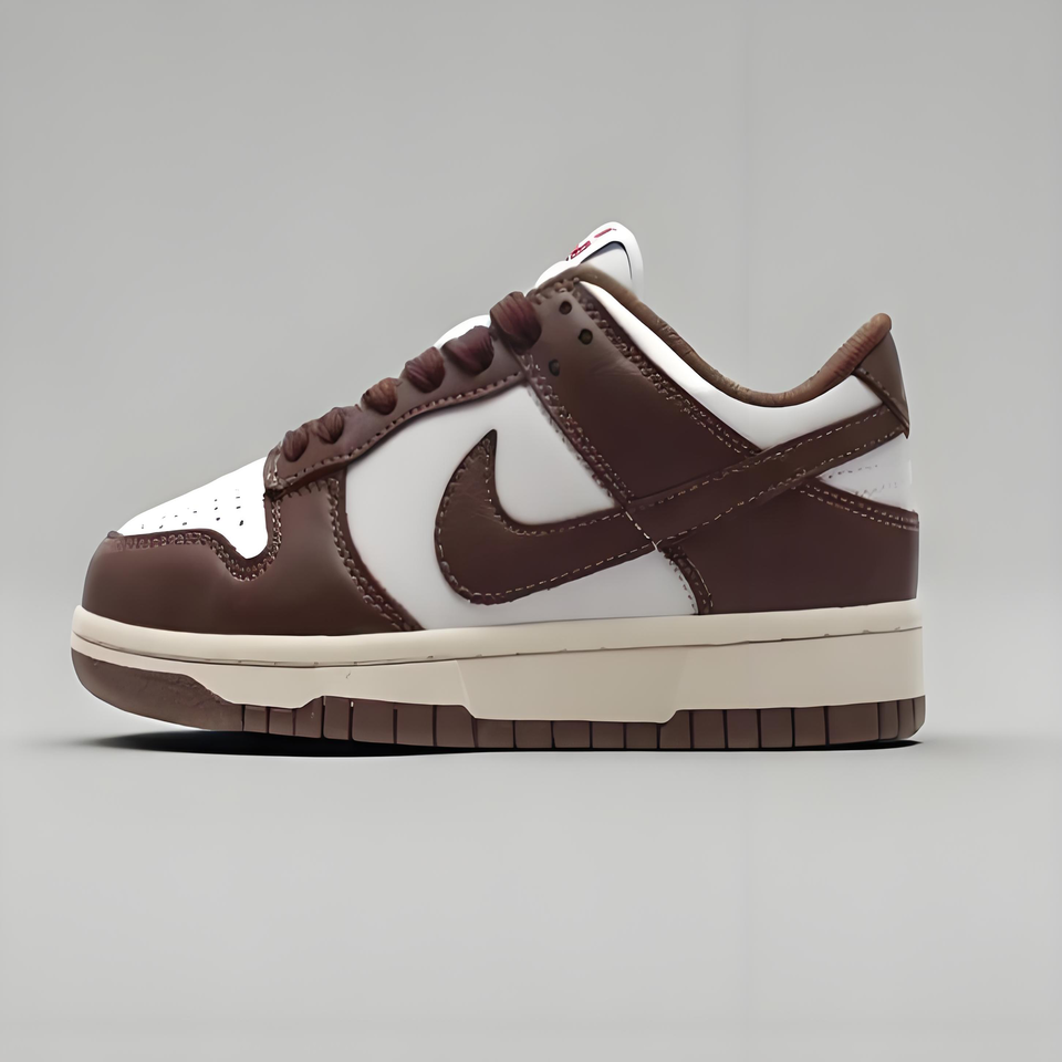 Nike Dunk Low Brown White Retro Shoes