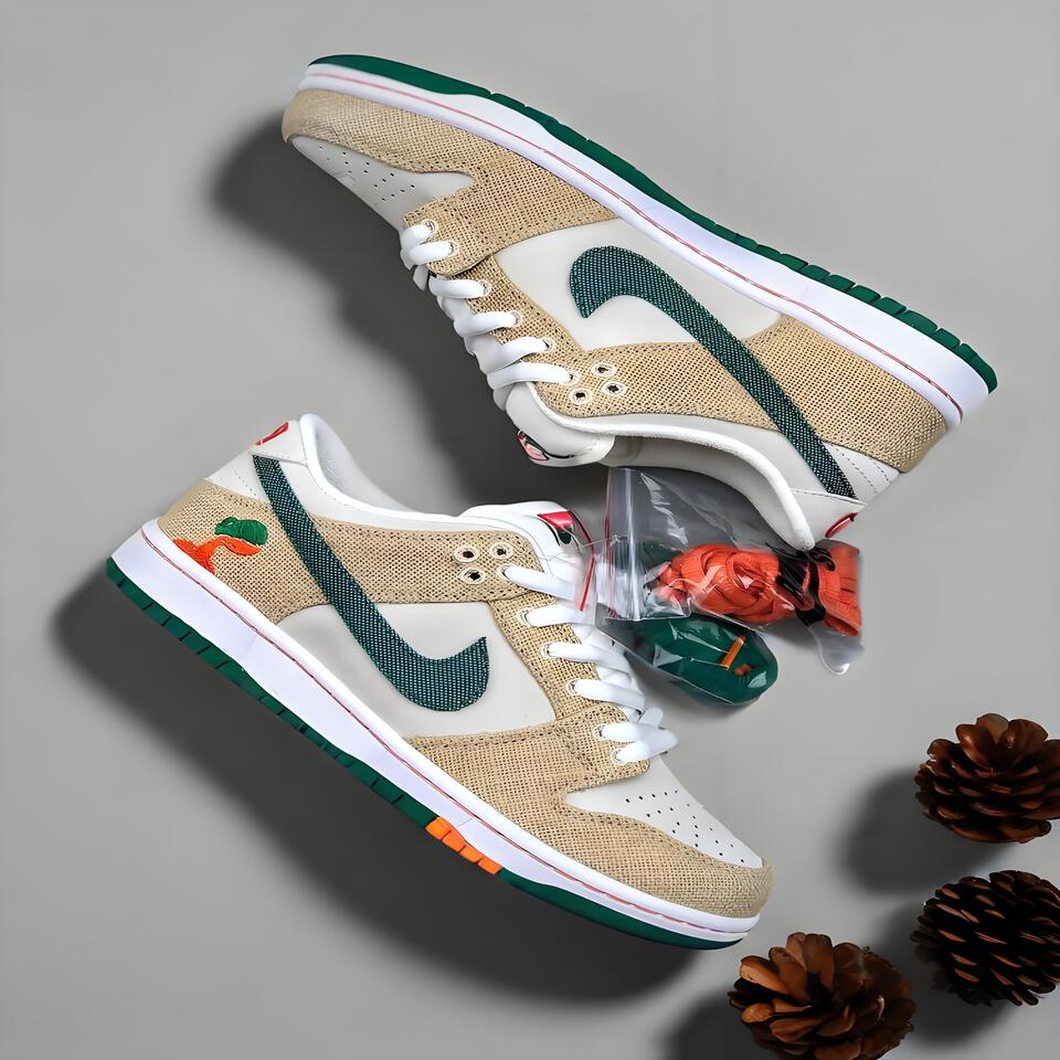 Nike Dunk Low SP 'Green Linen' - Unisex Breathable Casual Shoes