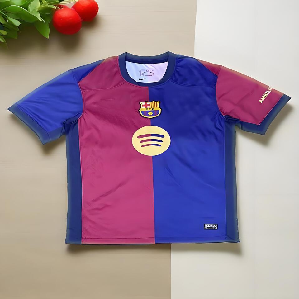 Nike FC Barcelona Home Jersey - Red and Blue Soccer Shirt