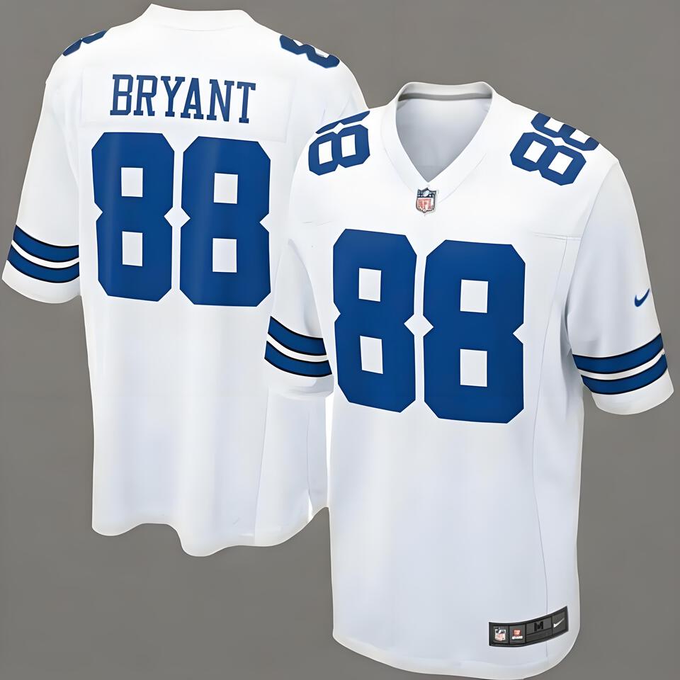 Nike NFL White 88 Jersey - Official Football Jersey, Men's Sports Apparel