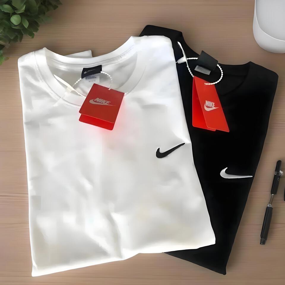 Nike Swoosh Crewneck T-Shirt Two-Pack Unisex Cotton