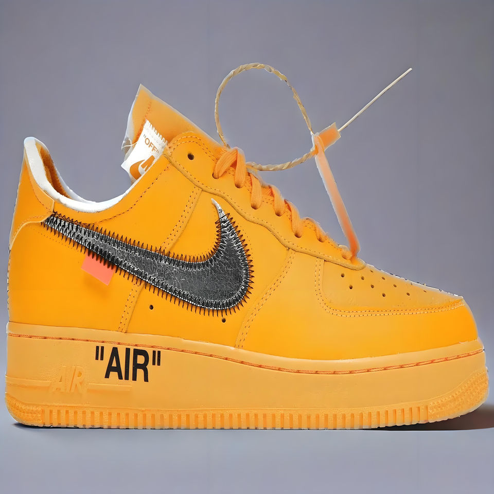 Nike x Off-White Air Force 1 Orange | High Street Sneakers