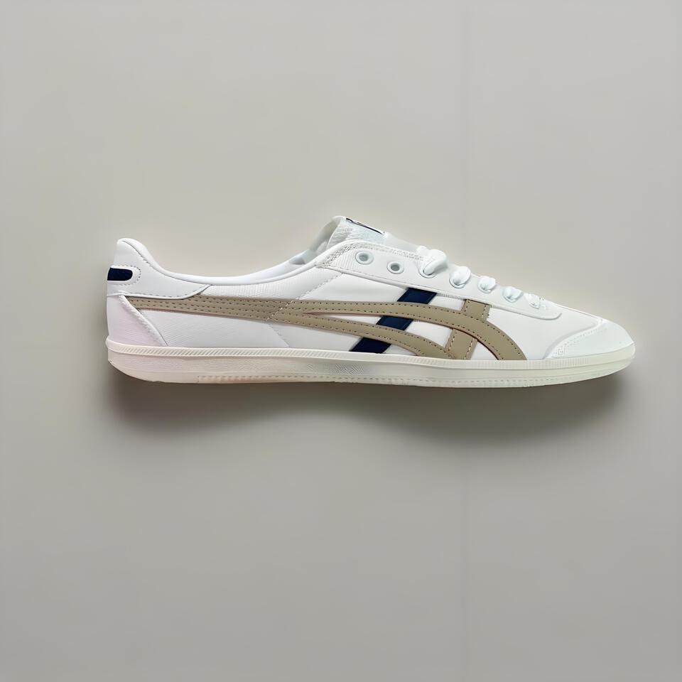 Onitsuka Tiger GSM White Navy Canvas Sneakers - Retro Casual Shoes