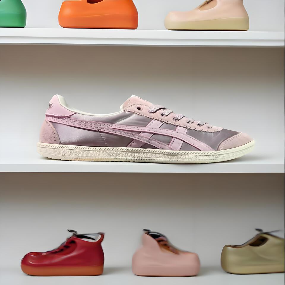 Onitsuka Tiger GSM Women's Vintage Suede Sneakers Pink Purple Gradient