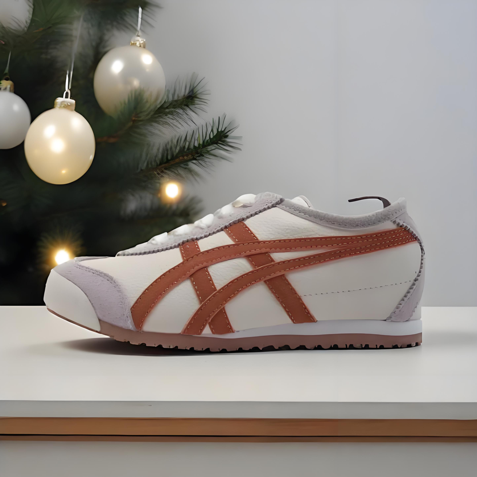 Onitsuka Tiger Mexico 66 Leather Suede Sneakers - Classic Vintage Athletic Shoes