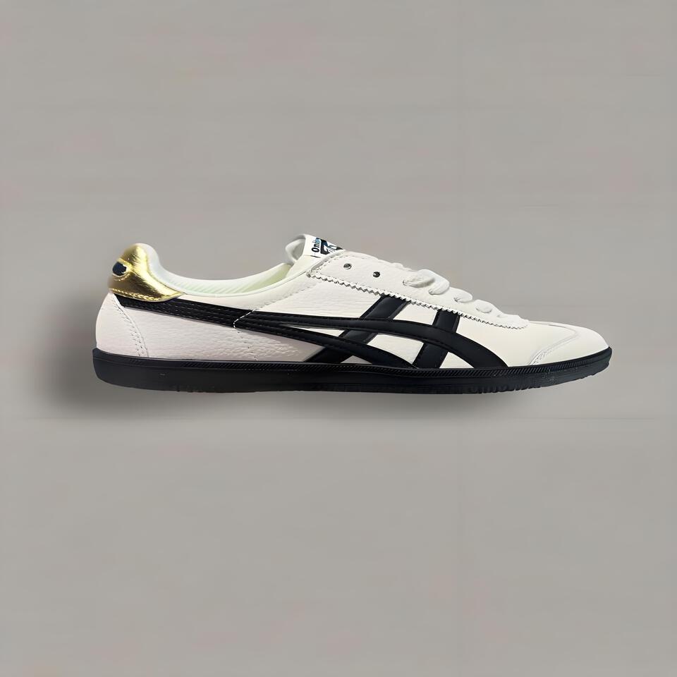 Onitsuka Tiger Mexico 66 Sneakers White Black Gold Retro Casual Shoes