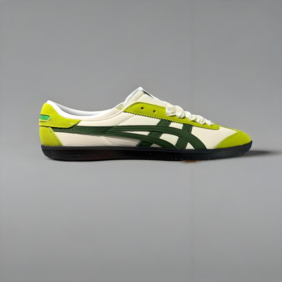 Onitsuka Tiger Mexico 66 Sneakers: White Yellow Retro Vintage Athletic Shoes