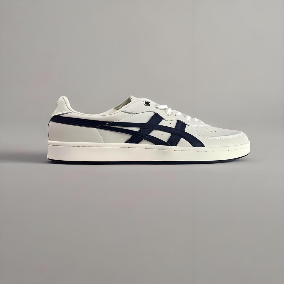 Onitsuka Tiger Mexico 66 White Blue Leather Retro Sneakers