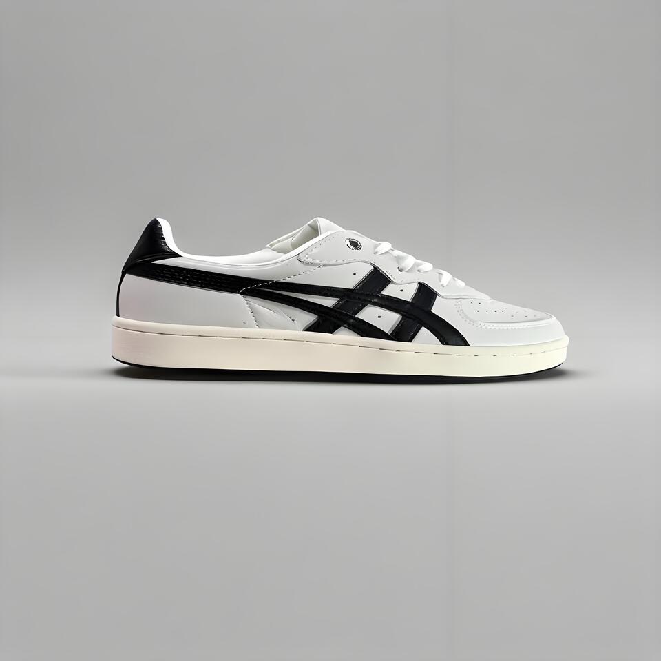 Onitsuka Tiger White Black Snake Print Vintage Casual Shoes