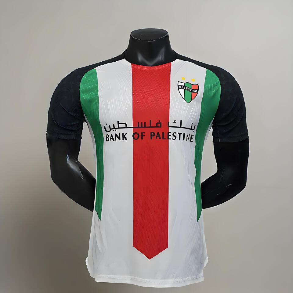 Palestine Football Jersey Breathable White Green Red Black Classic Men Women