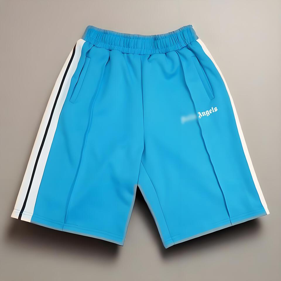 Palm Angels Blue Casual Sport Shorts for Men