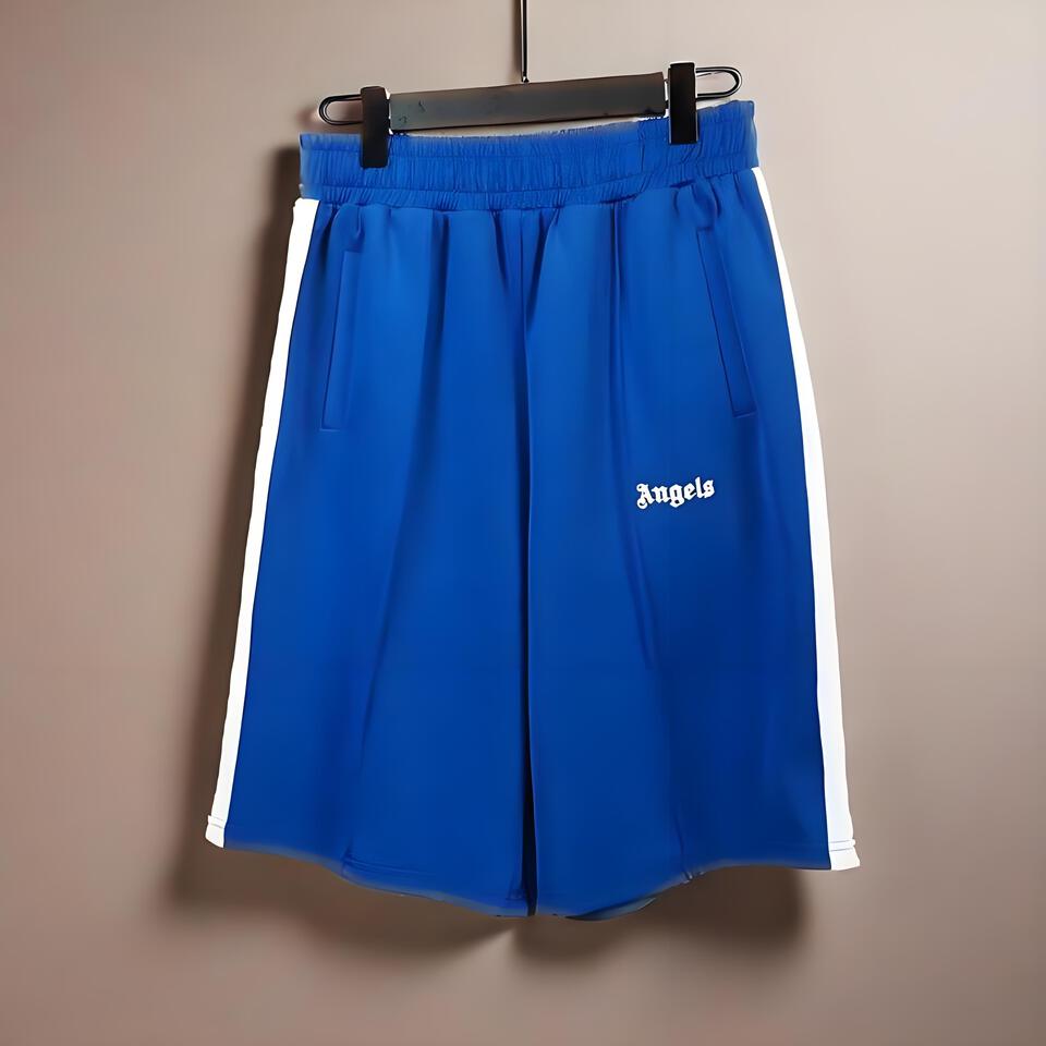 Palm Angels Blue Men Women Breathable Classic Fashion Shorts