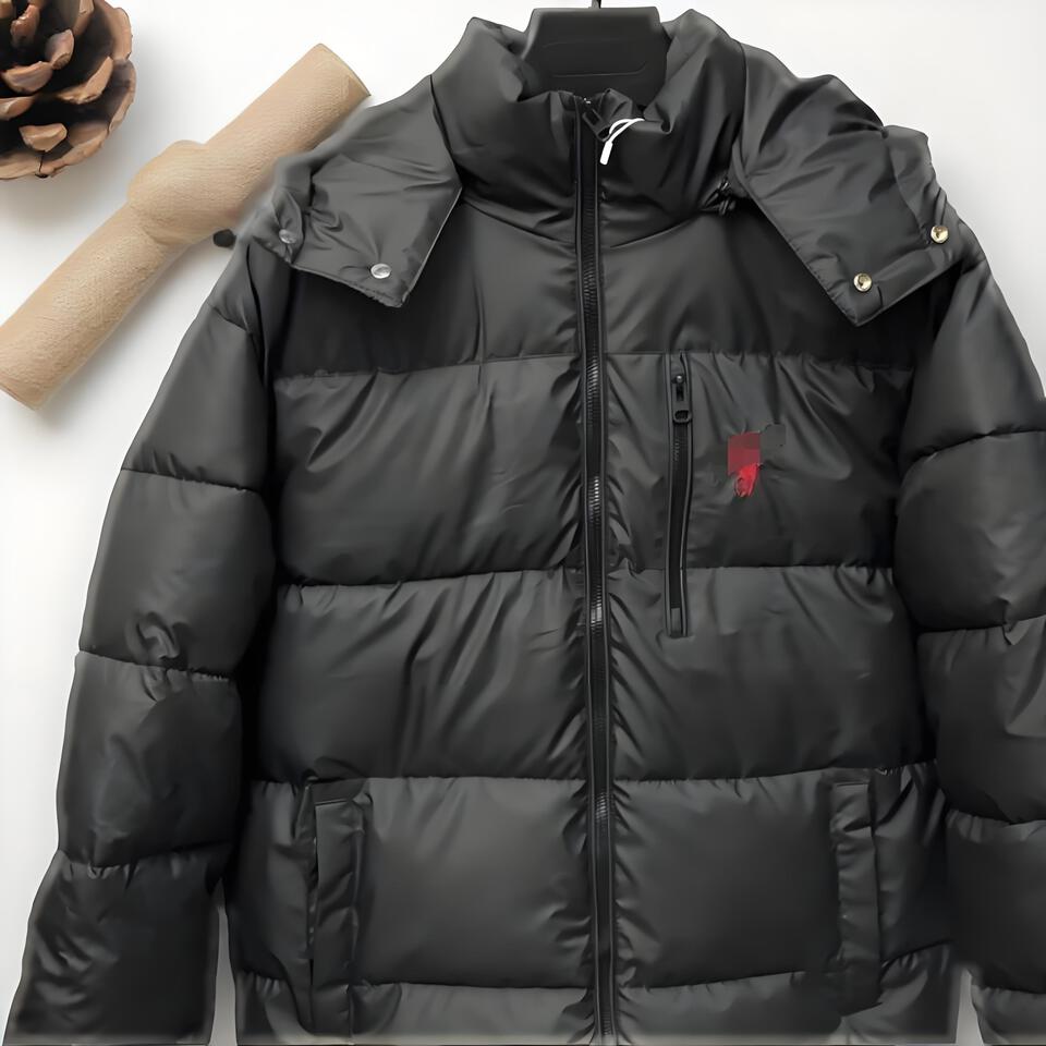 Polo Ralph Lauren Black Quilted Down Jacket Unisex Windproof
