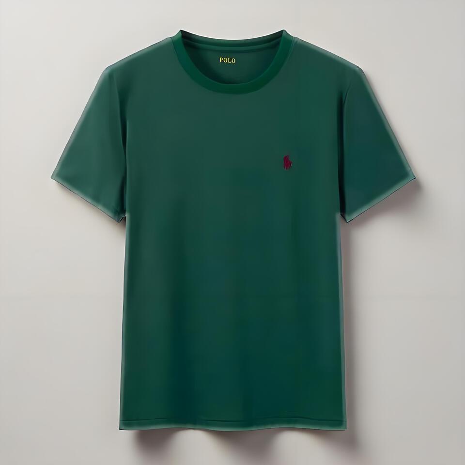 Polo Ralph Lauren Green Cotton Short Sleeve T-Shirt