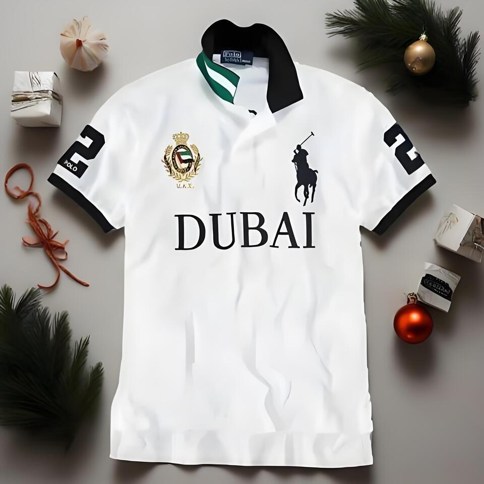 Polo Ralph Lauren White Classic Cotton Embroidered Logo Polo Shirt