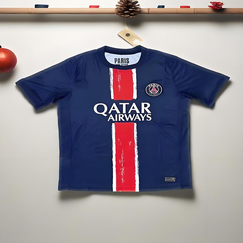 PSG Qatar Classic Deep Blue Breathable Men's & Women's Football Jersey
