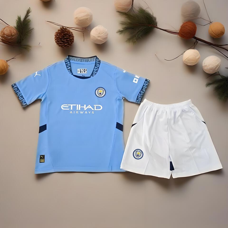 PUMA Manchester City Blue White Football Tracksuit