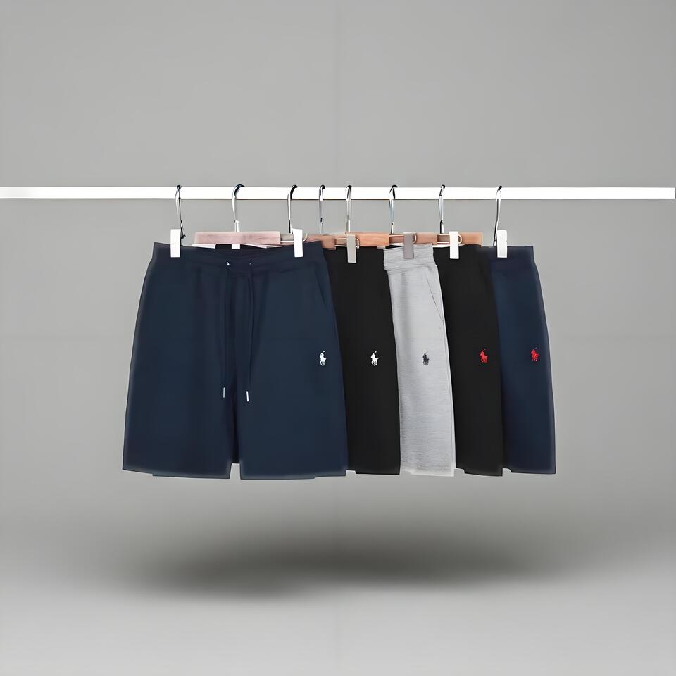 Ralph Lauren Classic Navy Drawstring Shorts for Men