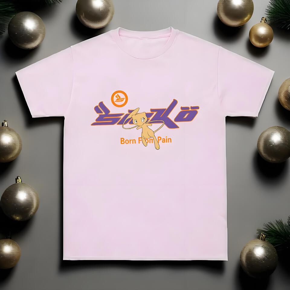 ShinraSHINRA Pink Combed Cotton Street Tee