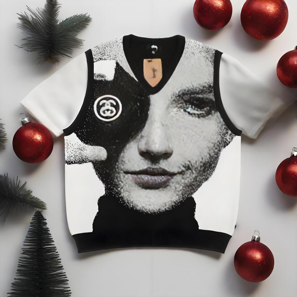 STAPLE 83 Pixel Art Knit Vest