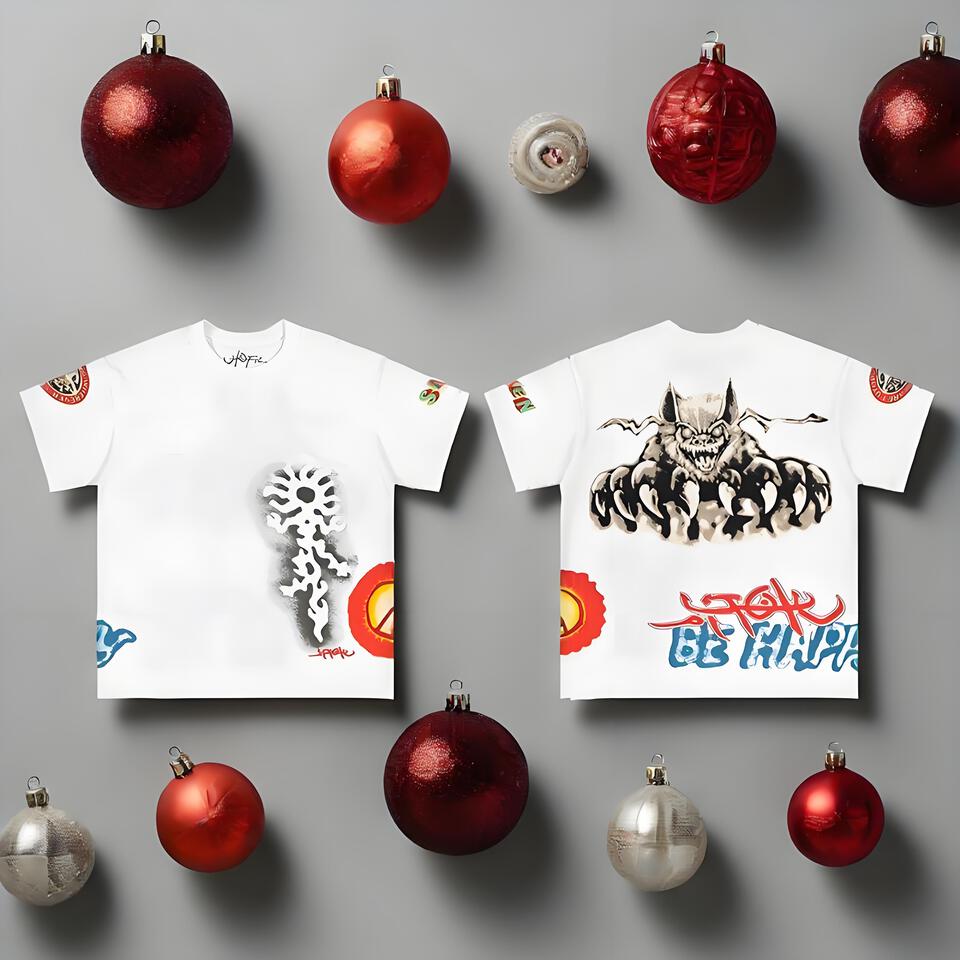 Staple White Cotton Printed T-Shirt