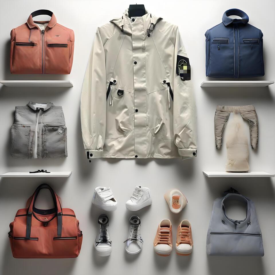 Stone Island Cream Hooded Nylon Jacket Waterproof