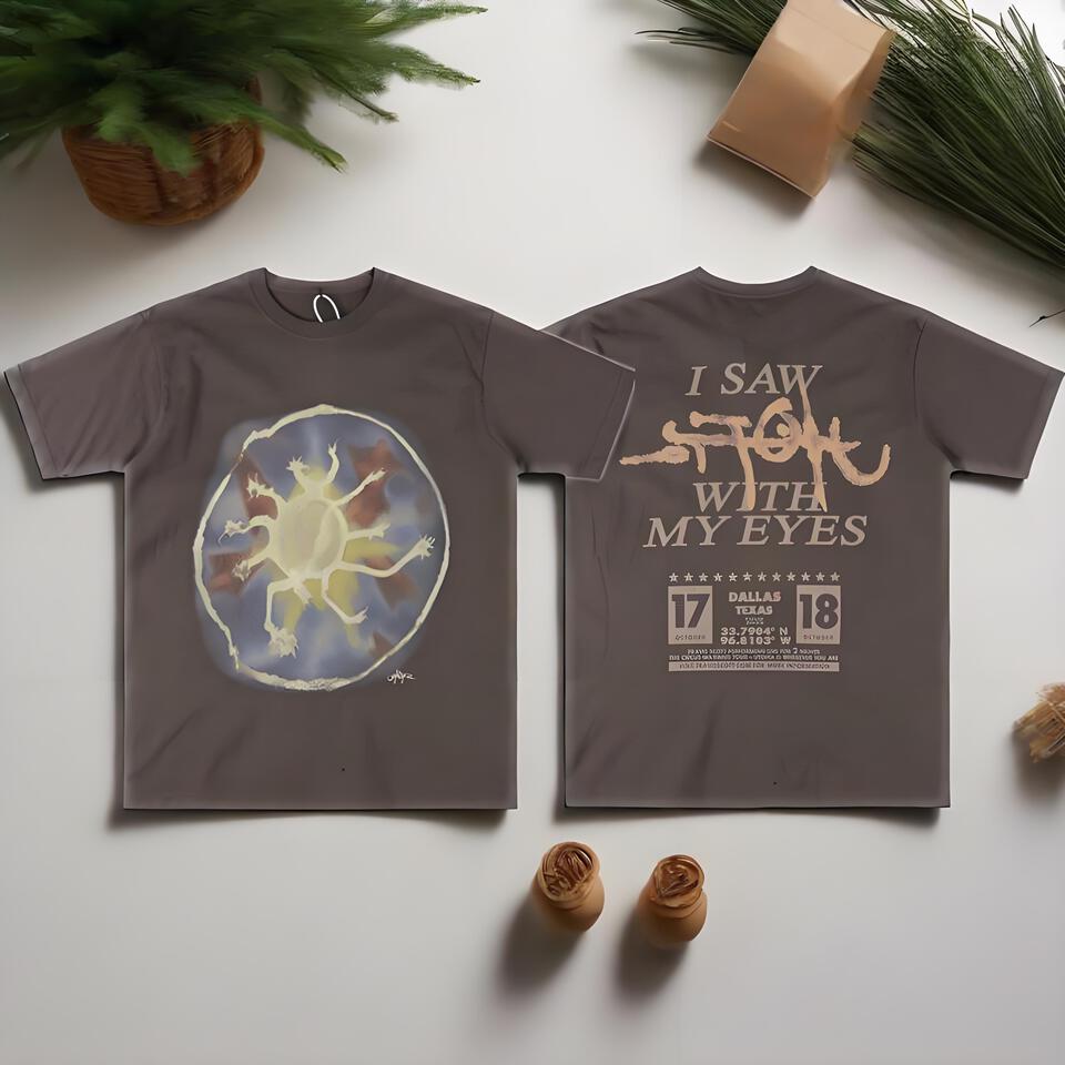 Street Art Unisex Brown Oversized Cotton T-Shirt Print