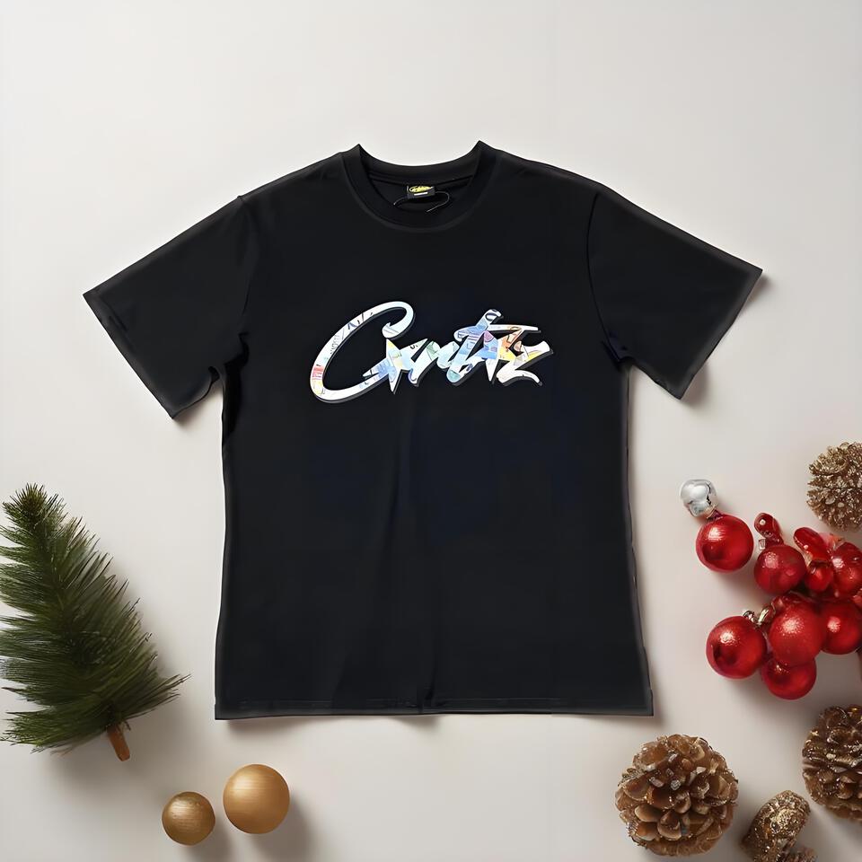 Street Style Color Graffiti Unisex Cotton Tee