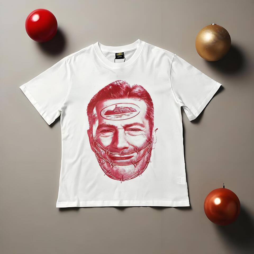 Street Style Red Totem White T-Shirt