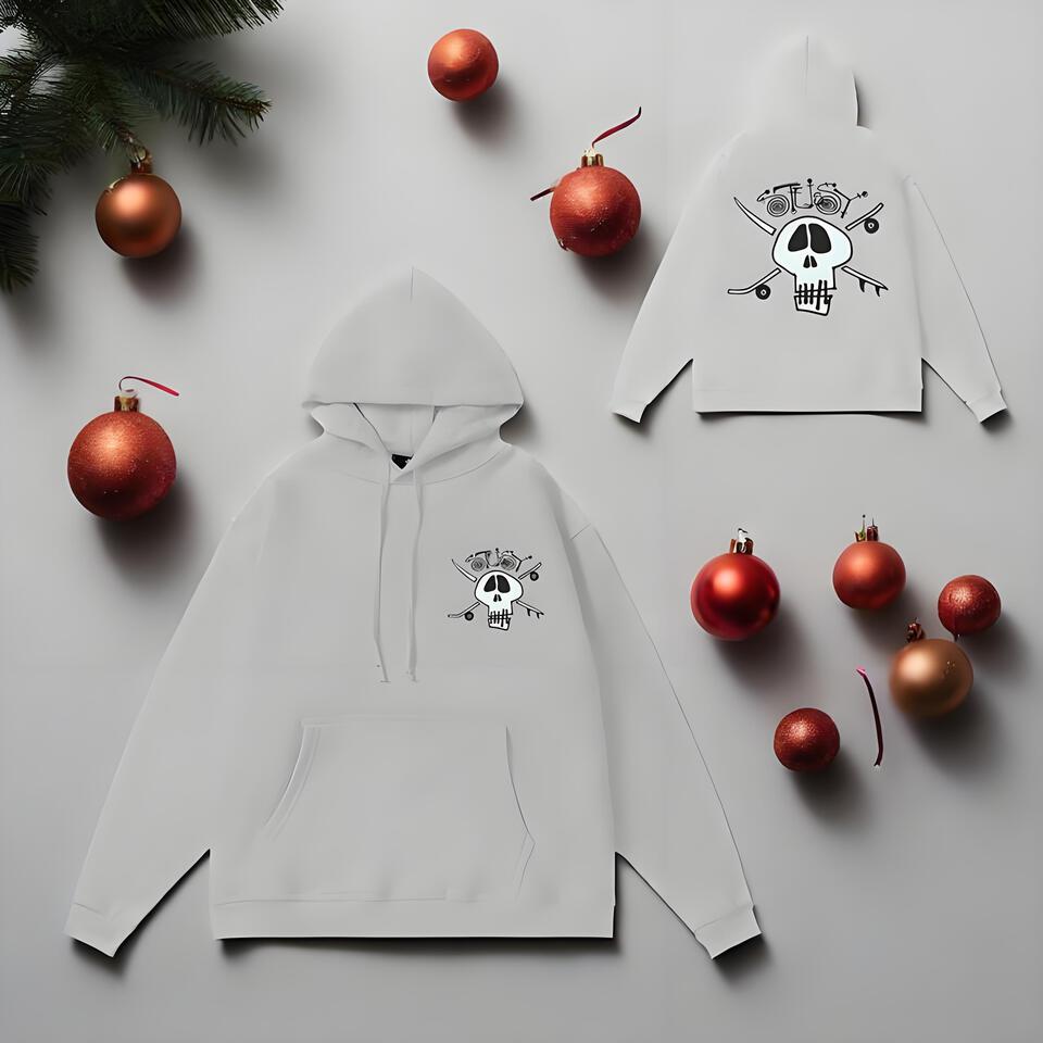 Stussy Grey Hoodie Unisex Cotton Streetwear Sweatshirt