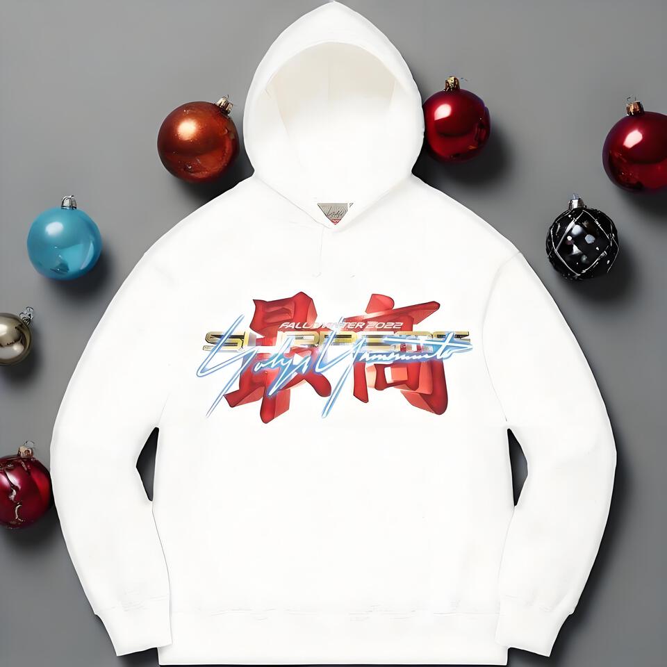 Stussy x Supreme x Yohji Yamamoto Hoodie White Cotton