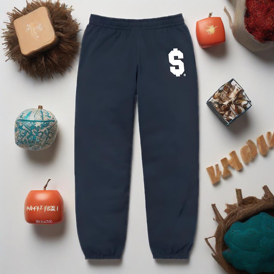 Supreme Deep Blue Cotton Jogger Pants
