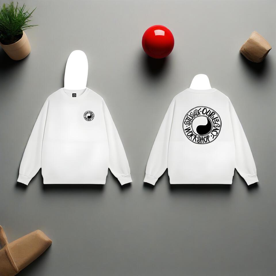 Tai Chi Graphic Cotton Oversized Unisex Street Hoodie