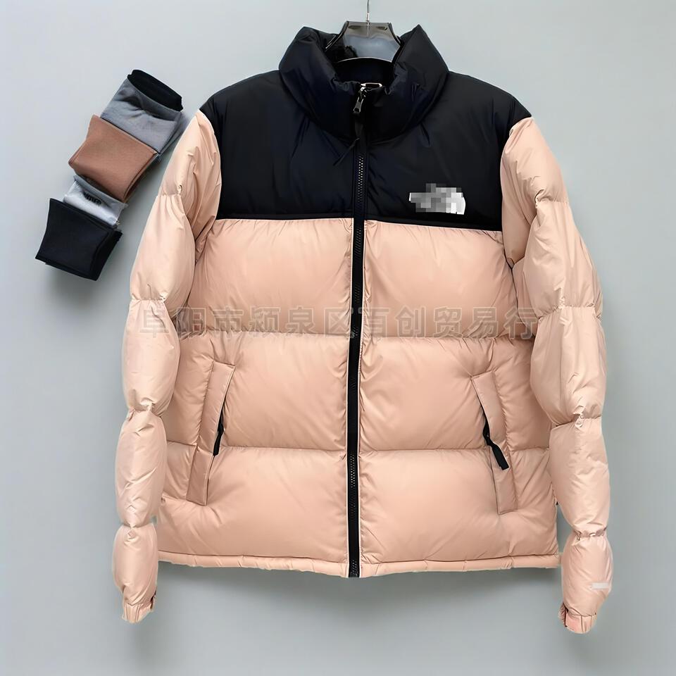 The North Face Black Pink Puffer Jacket Unisex